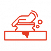 PT: Preparación y limpieza previa de la zona de ensayo