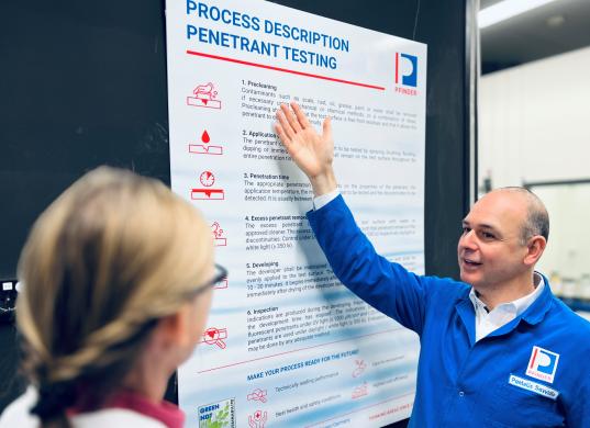 Procedure description for penetrant testing - made easy!