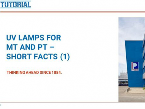 MT 和 PT 检测用紫外线光源要求